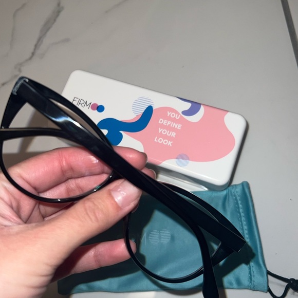 firmoo black marble glasses - Picture 3 of 3